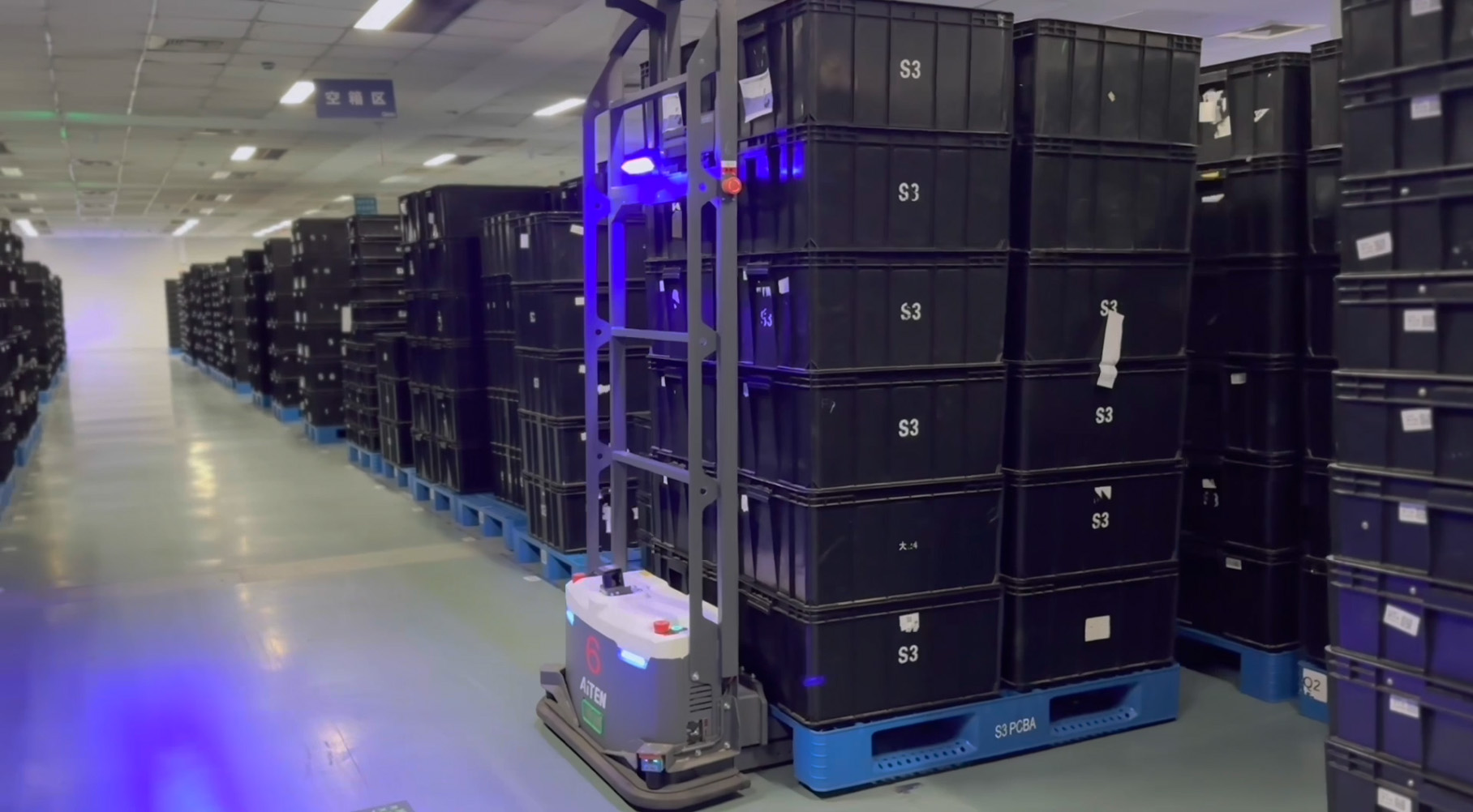 无人叉车和agv叉车是一样的吗？AGV无人叉车的工作原理解析